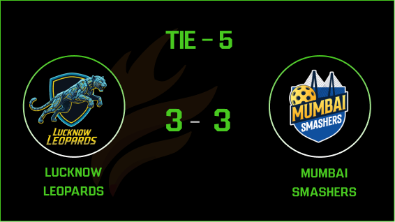Tie Result 5